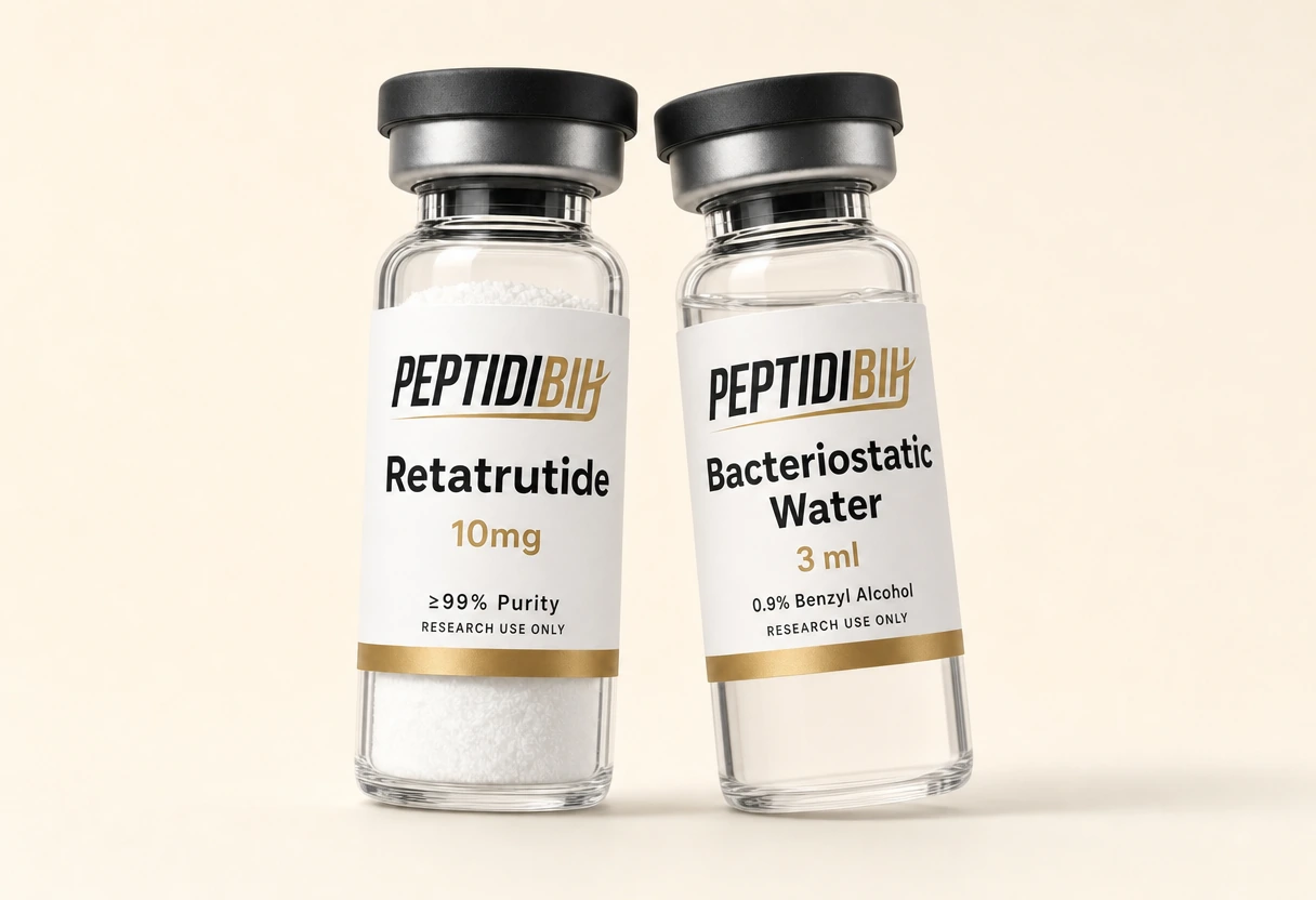 Retatrutide 10 mg i Bacteriostatic Water 3 ml